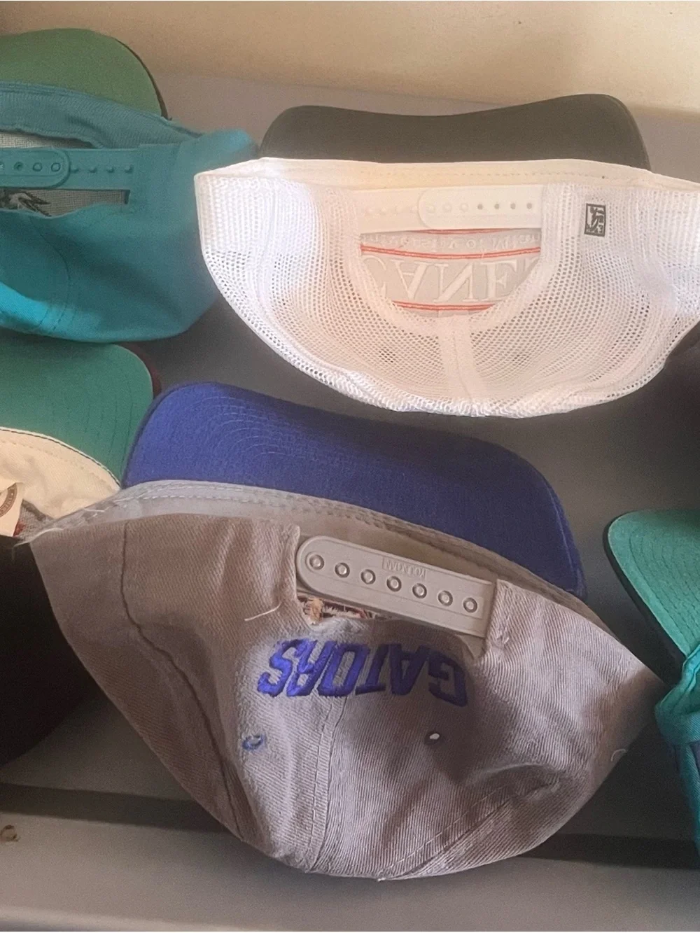 6 vintage hat snapback bundle miami orlando florida dolphins gators marlins